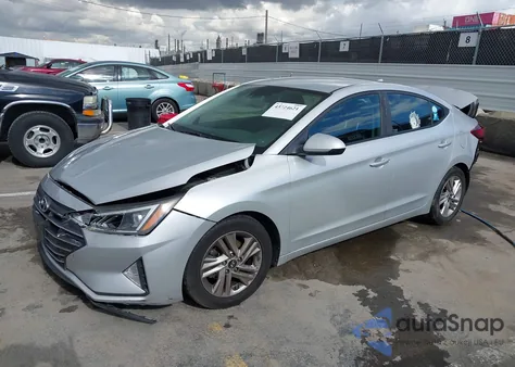 2019 Hyundai Elantra Sel from USA, damaged, VIN 5NPD84LF8KH424033